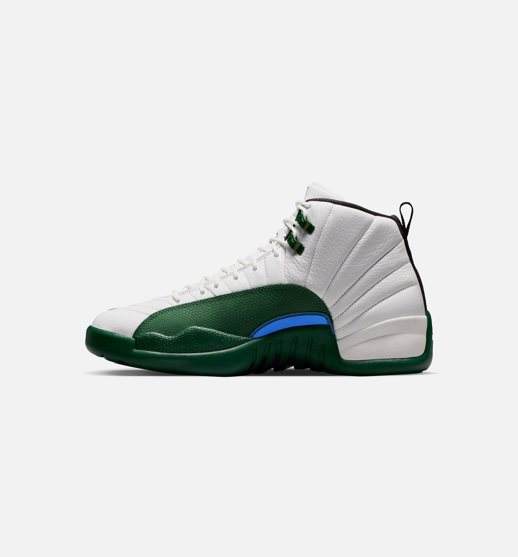 Air Jordan 12 Retro Idols Become Rivals Men's Lifestyle Shoe – Summit White/Gorge Green/Fierce Purple