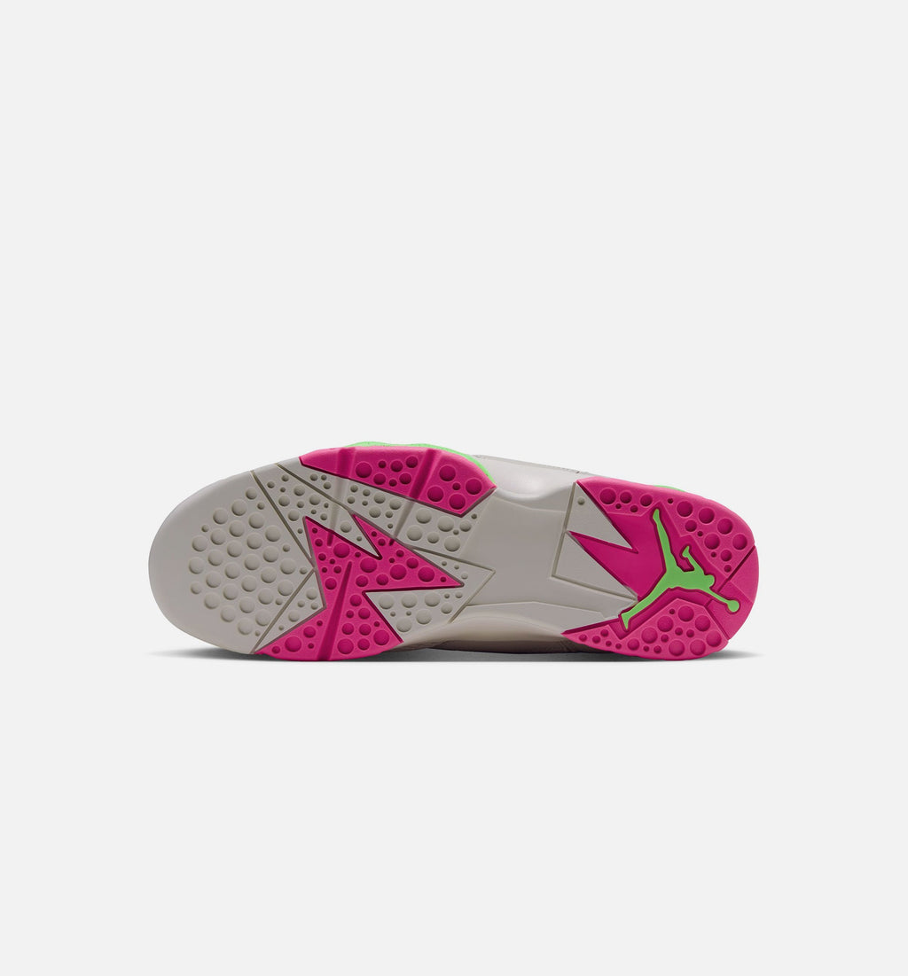 Air Jordan 7 Retro Tennis Day Men's Lifestyle Shoe – Phantom/Lime Blast/Pink Blast/Anthracite