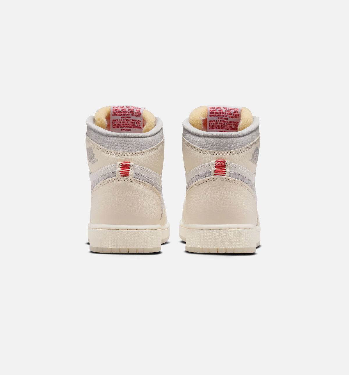 Air Jordan 1 Retro High OG Sail Grade School Lifestyle Shoe – Sail/University Red/Pale Ivory/Coconut Milk/Phantom