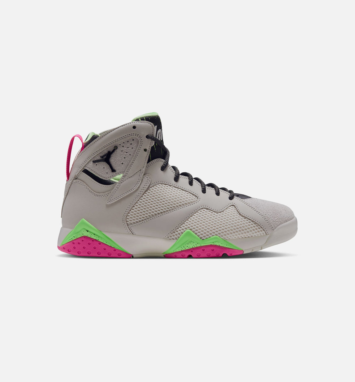 Air Jordan 7 Retro Tennis Day Men's Lifestyle Shoe – Phantom/Lime Blast/Pink Blast/Anthracite