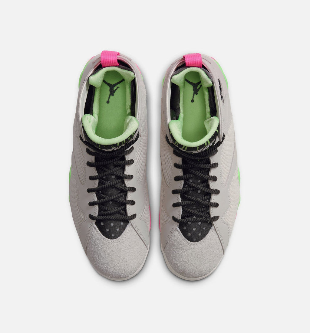 Air Jordan 7 Retro Tennis Day Men's Lifestyle Shoe – Phantom/Lime Blast/Pink Blast/Anthracite