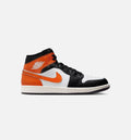Air Jordan 1 Mid Men's Lifestyle Shoe – Starfish/White/Sail/Black