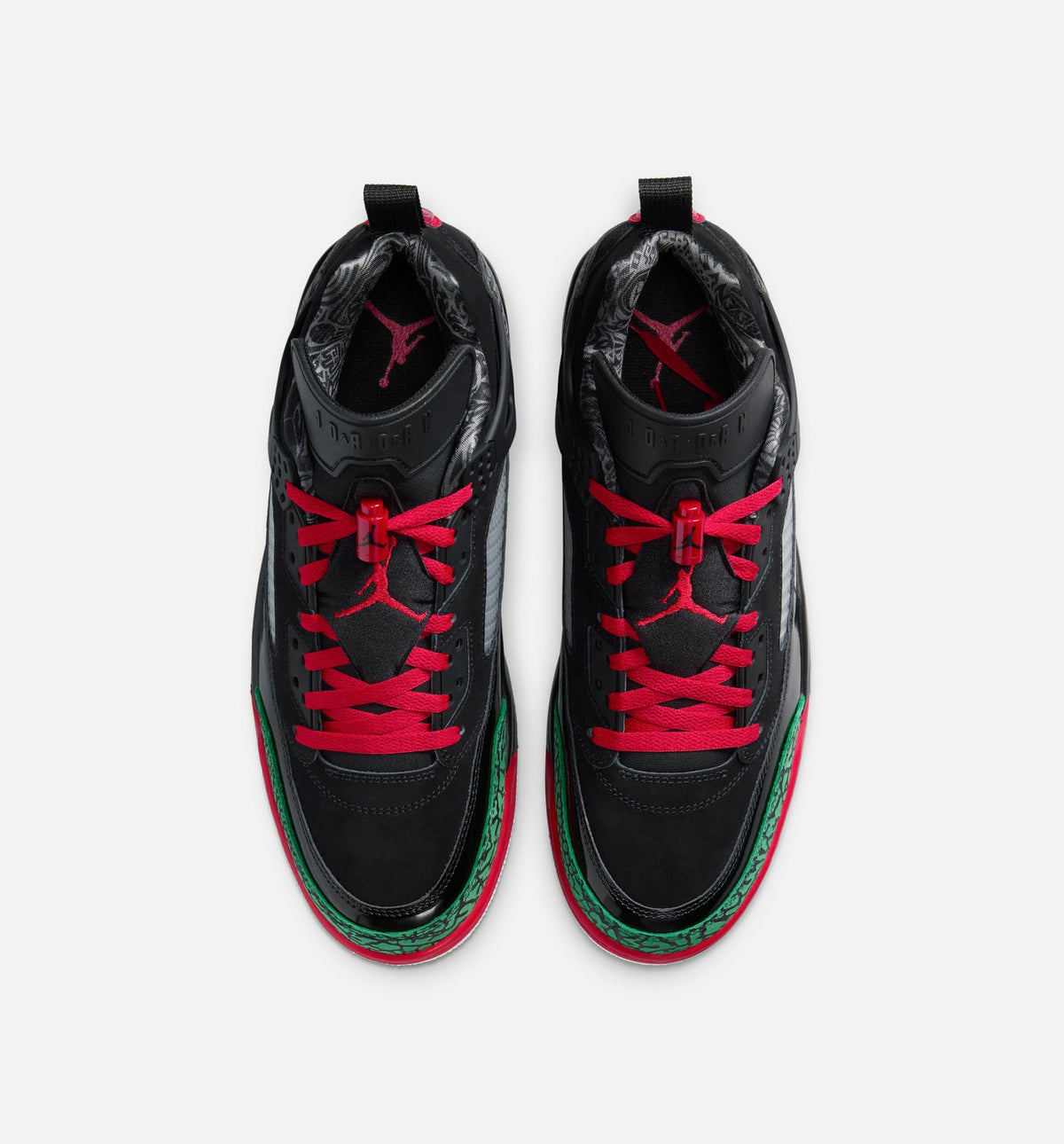 Spizike Low Men's Lifestyle Shoe – Black/Classic Green/White/Varsity Red