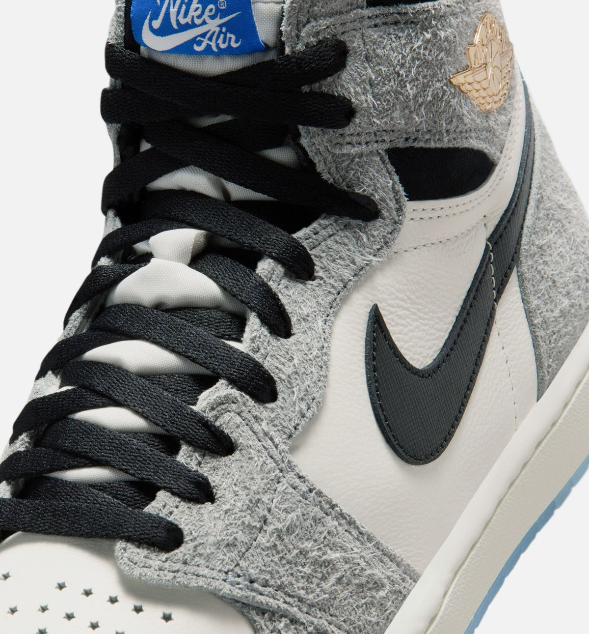 Air Jordan 1 Retro High OG Cool Grey Men's Lifestyle Shoe – Cool Grey/Black/Sail/Game Royal/White
