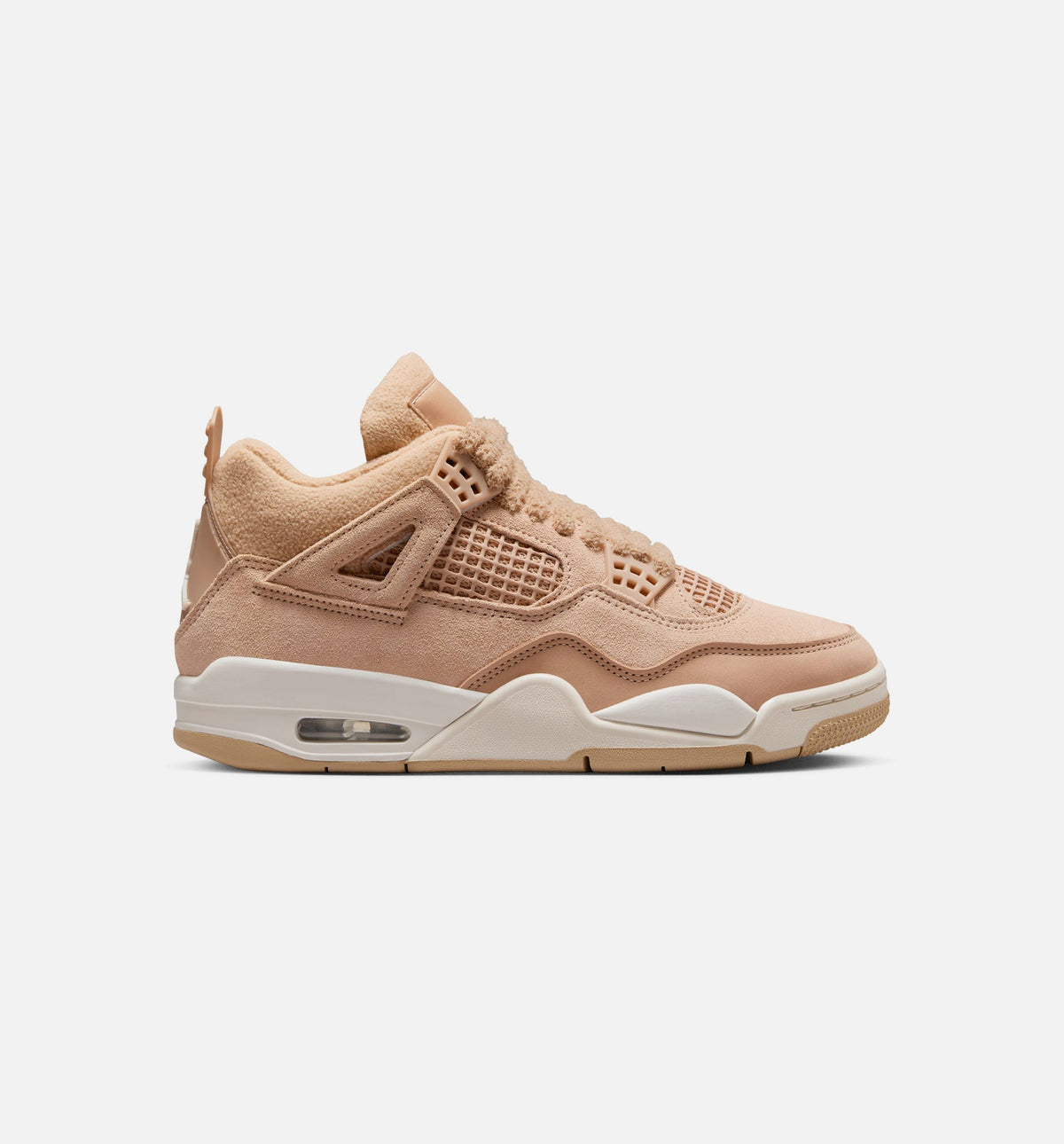 Air Jordan 4 Retro Cozy Girl Women's Lifestyle Shoe – Hemp/Light Orewood Brown