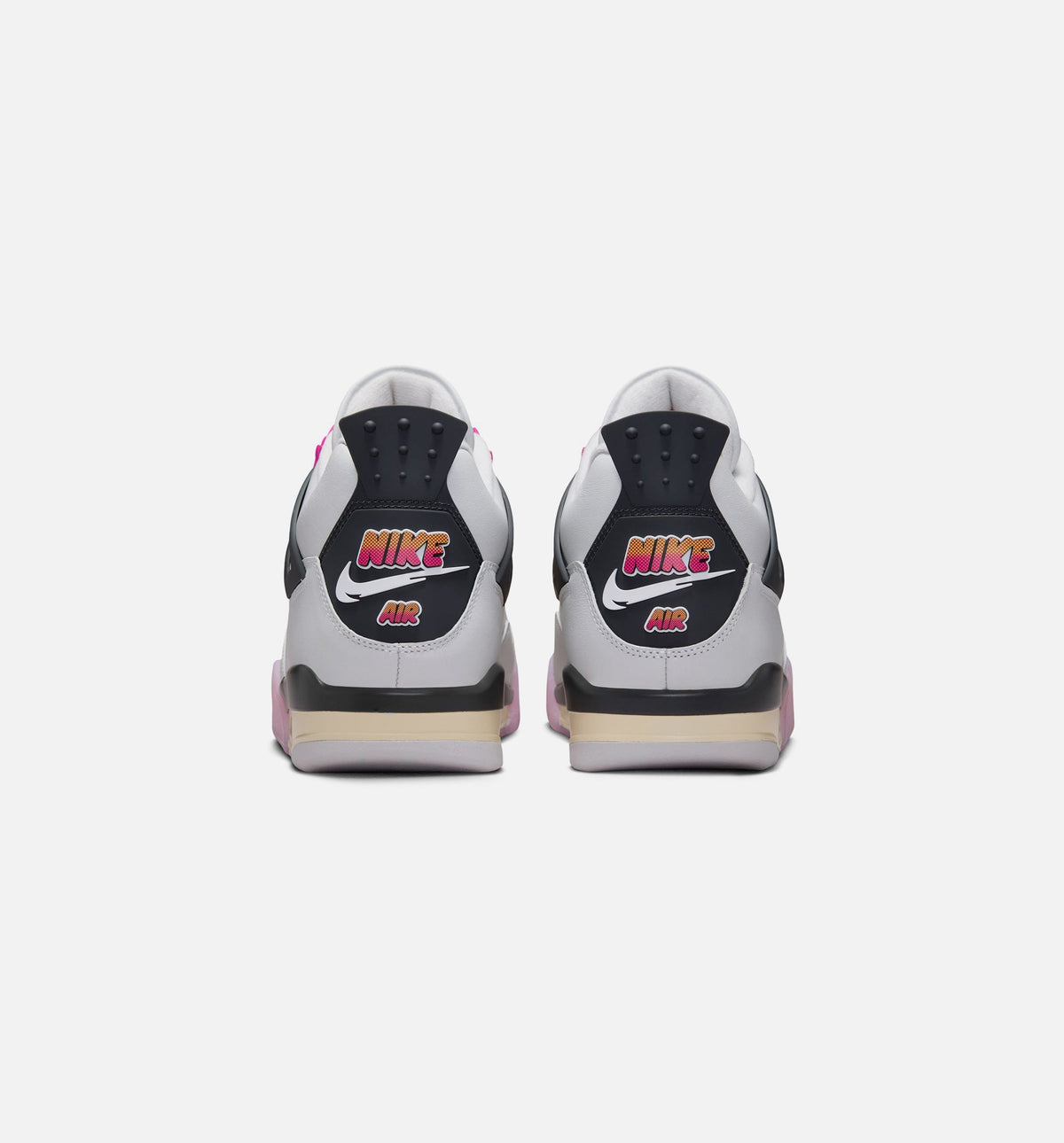 Air Jordan 4 Retro Comic Men's Lifestyle Shoe – Off White/Fire Pink/Anthracite