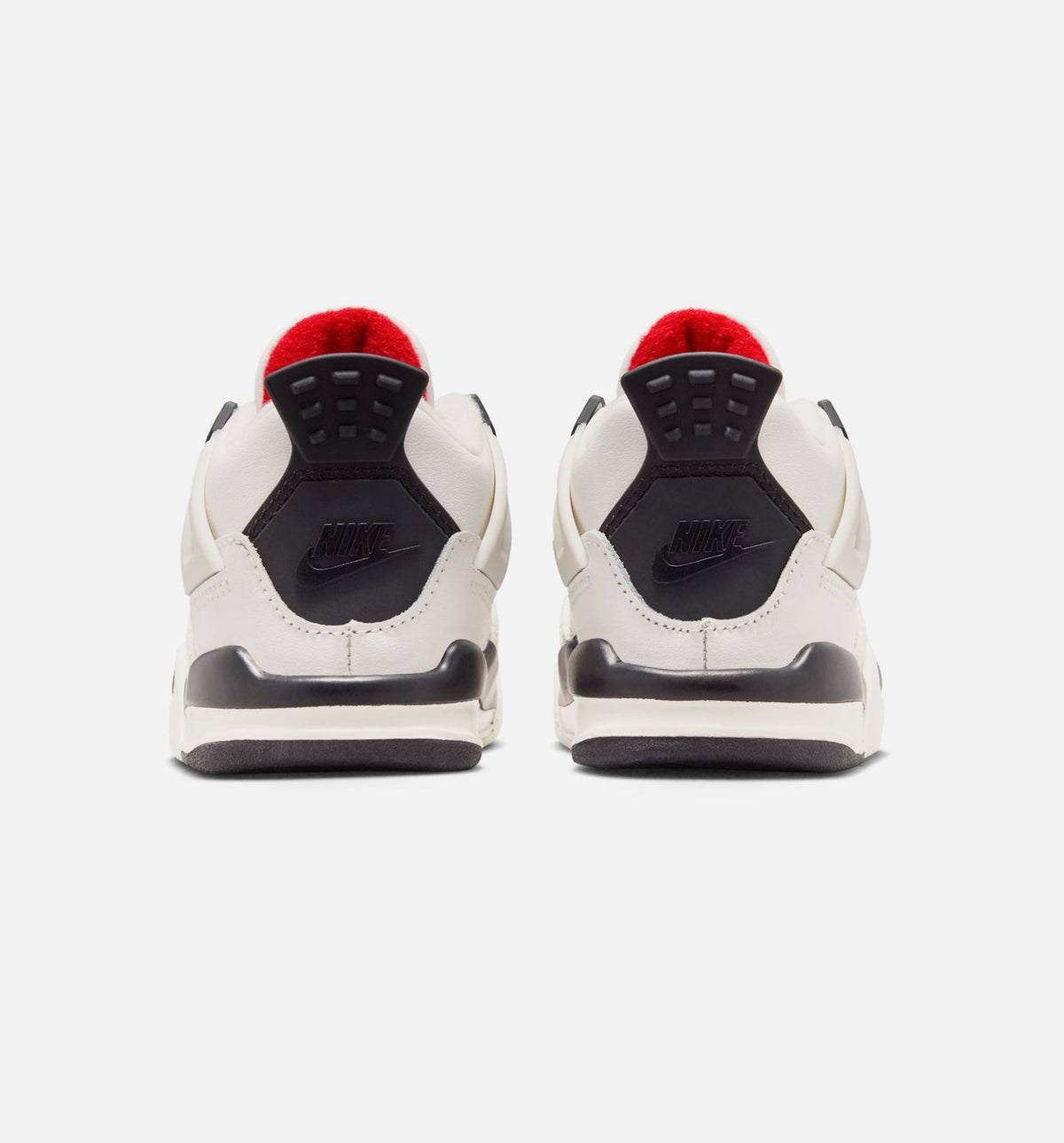 Air Jordan 4 Retro Flight Club Infant/Toddler Lifestyle Shoe – Sail/Black/University Red