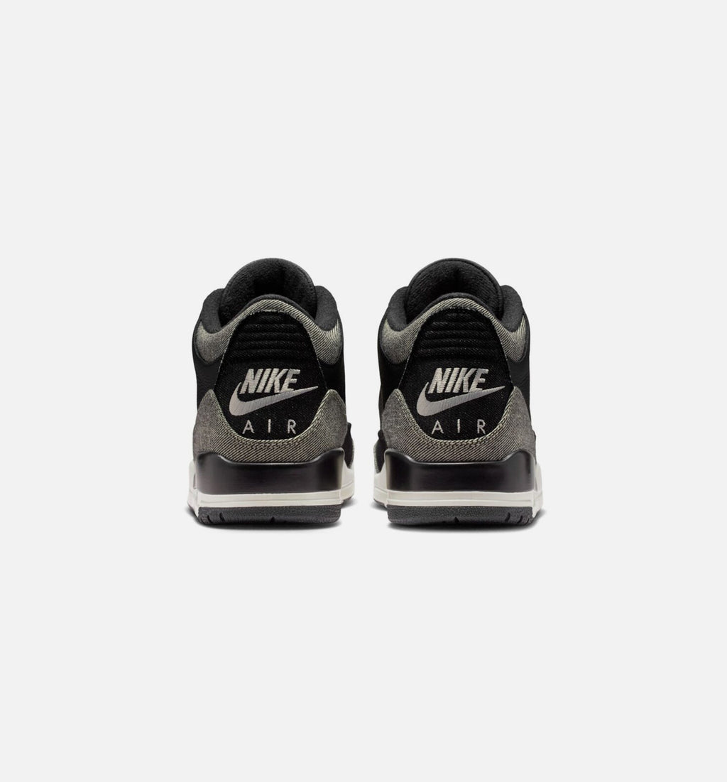 Air Jordan 3 x Levi's Black and White Men's Lifestyle Shoe – Denim/Black/Gym Red