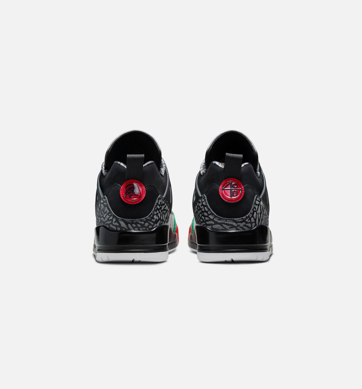 Spizike Low Men's Lifestyle Shoe – Black/Classic Green/White/Varsity Red