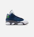 Air Jordan 13 Retro Navy and Flint Grey Grade School Lifestyle Shoe – Navy/University Blue/Flint Grey/White