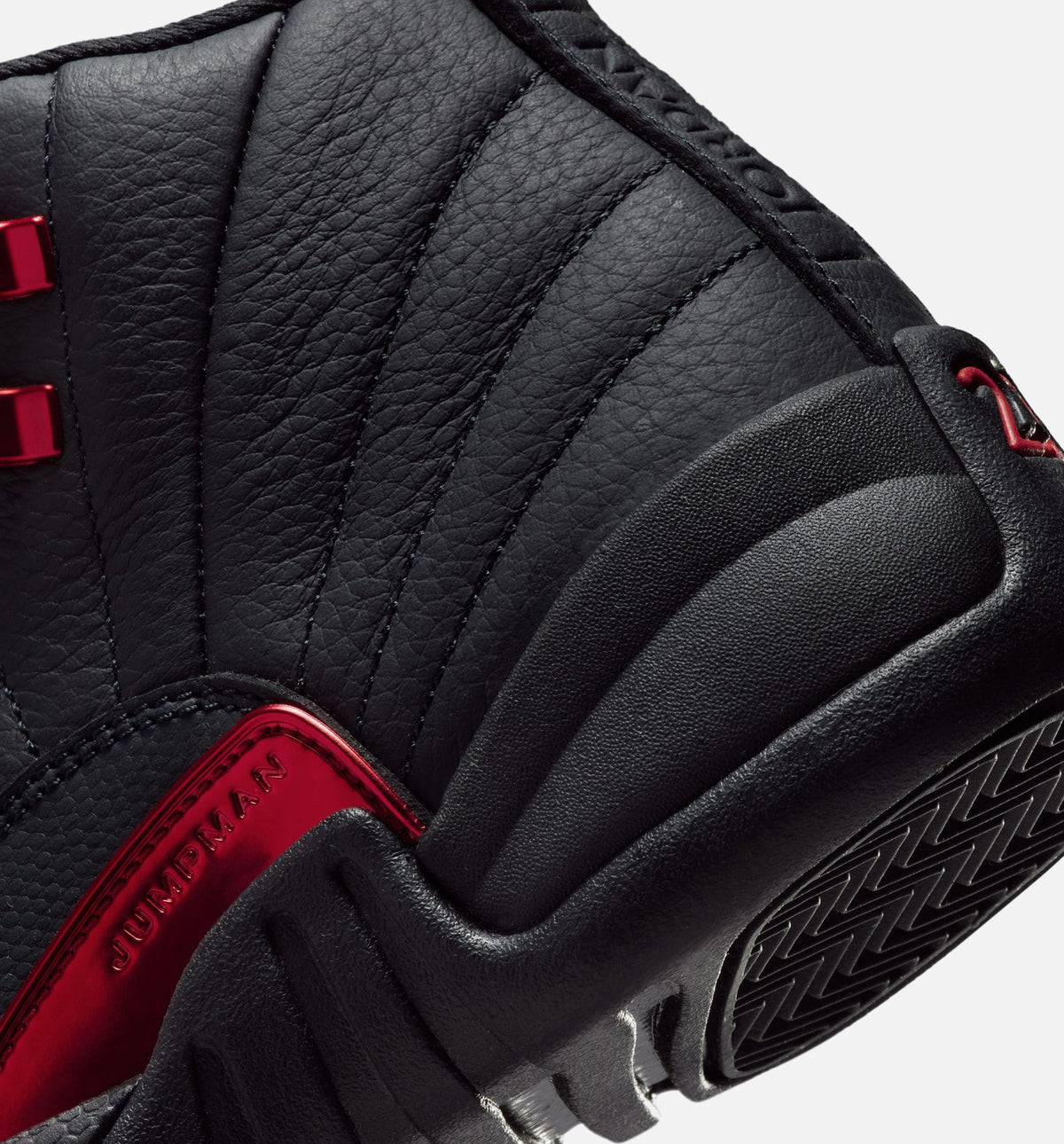Air Jordan 12 Retro Bloodline Grade School Lifestyle Shoe – Black/Varsity Red