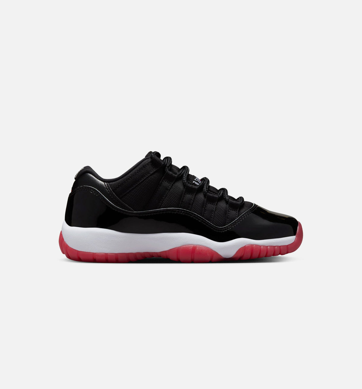 Air Jordan 11 Retro Bred Grade School Lifestyle Shoe – Black/Varsity Red/White