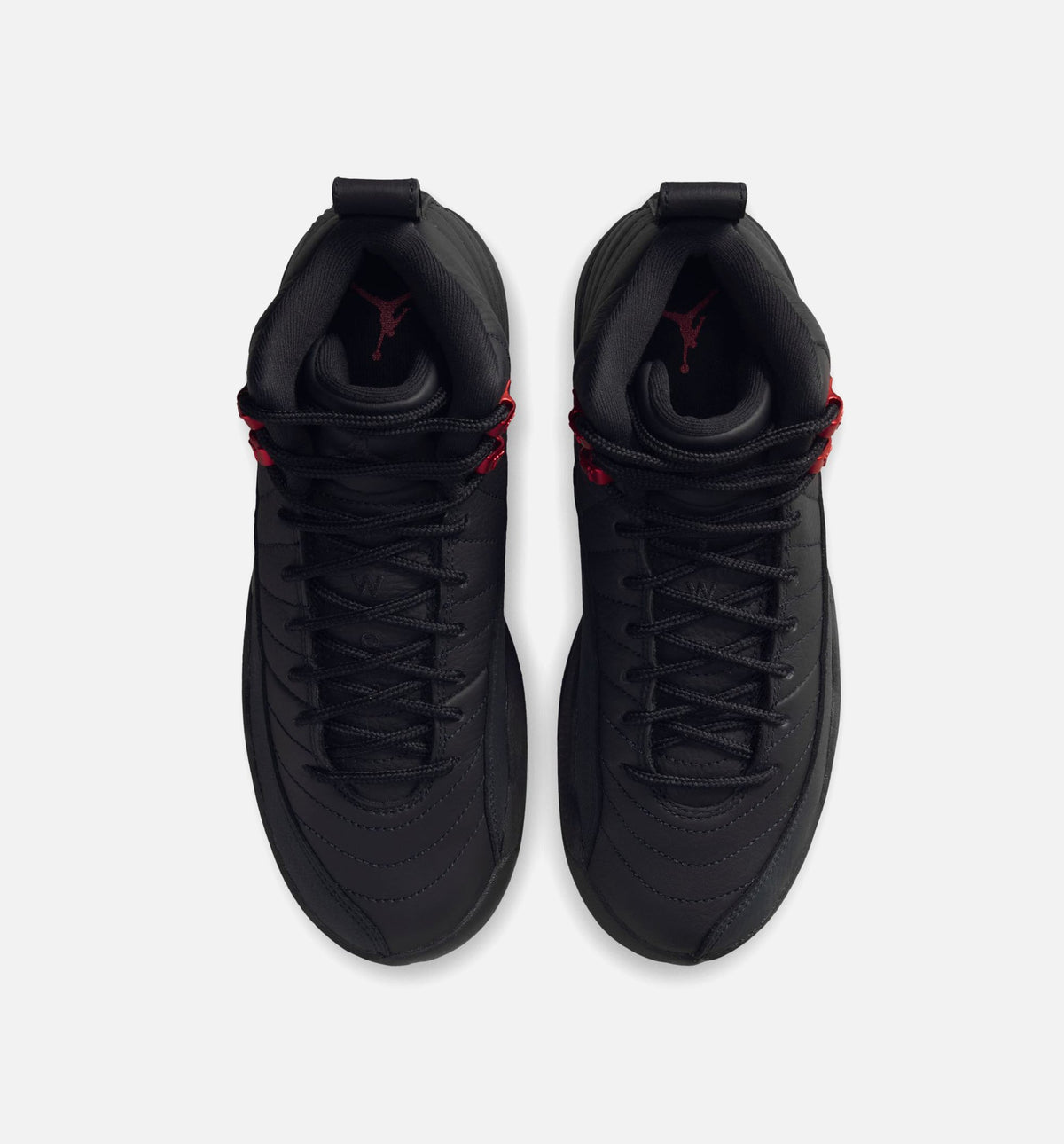 Air Jordan 12 Retro Bloodline Grade School Lifestyle Shoe – Black/Varsity Red