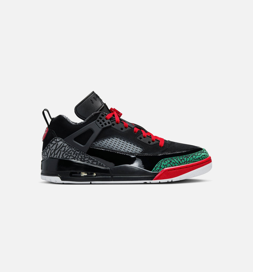 Spizike Low Men's Lifestyle Shoe – Black/Classic Green/White/Varsity Red
