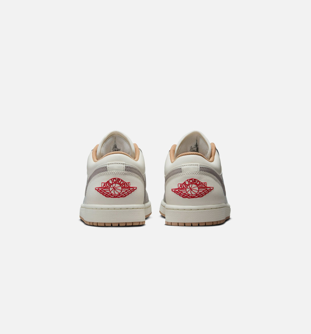 Air Jordan 1 Low | Men's Sail & Fire Red Lifestyle Shoe