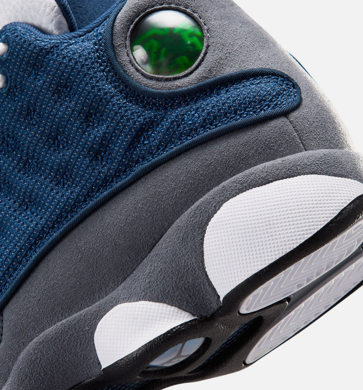 Air Jordan 13 Retro Navy and Flint Grey Grade School Lifestyle Shoe – Navy/University Blue/Flint Grey/White
