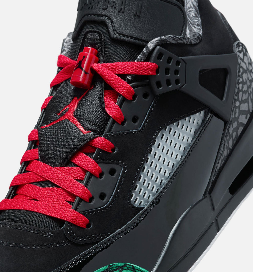 Spizike Low Men's Lifestyle Shoe – Black/Classic Green/White/Varsity Red