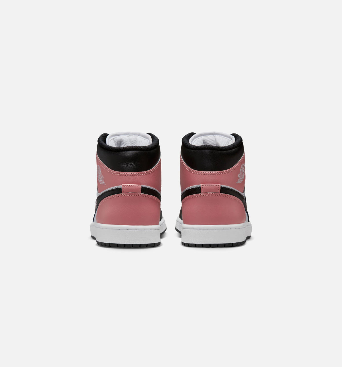 Air Jordan 1 Mid Men's Lifestyle Shoe – White/Rust Pink/Black