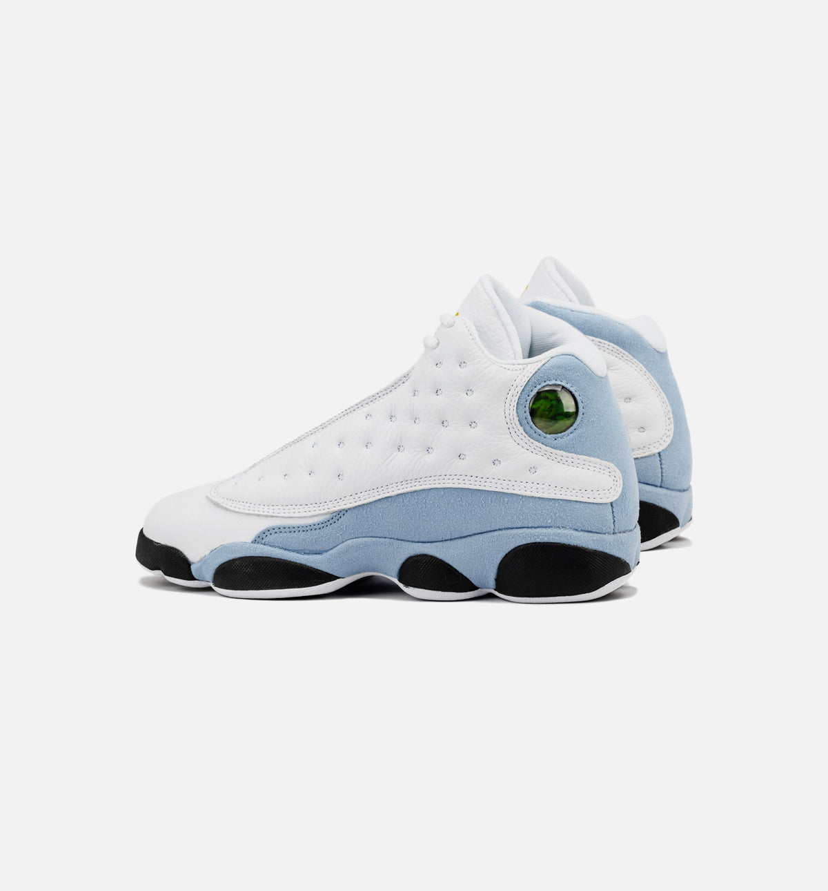 Air Jordan 13 Retro Blue Grey Grade School Lifestyle Shoe – White/Blue Grey/Black/Yellow Ochre