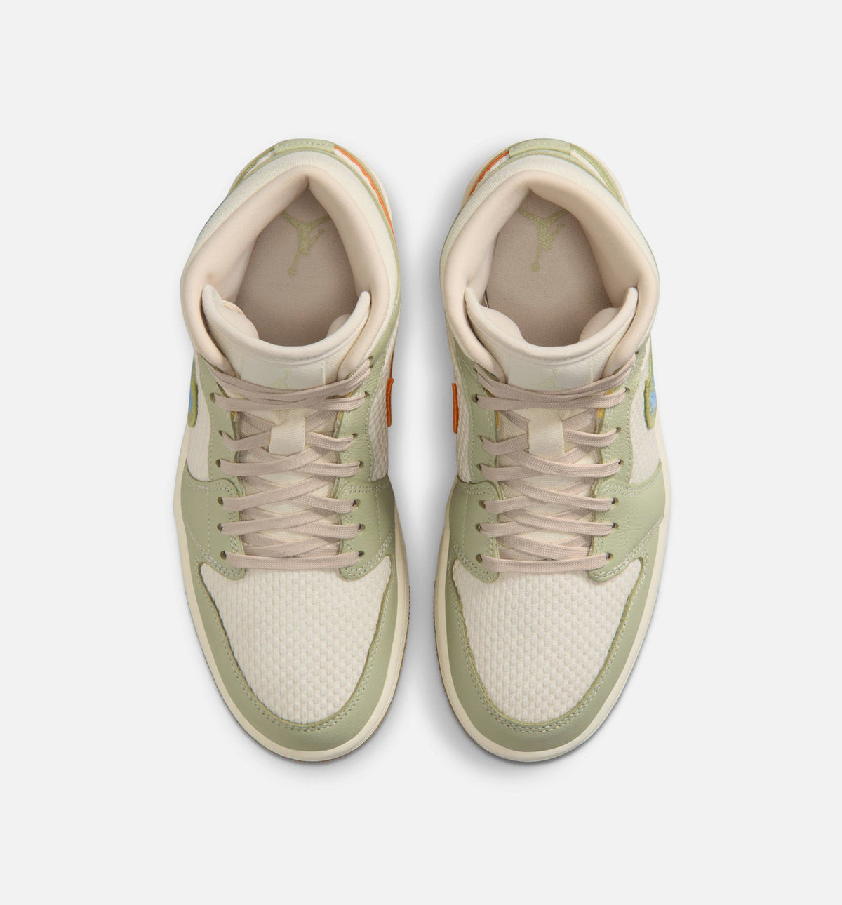 Air Jordan 1 Mid SE Women's Lifestyle Shoe – Olive Aura/Pearl White/Lawn